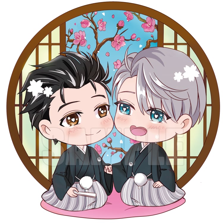 Image of YURI ON ICE!! Sakura wedding standee