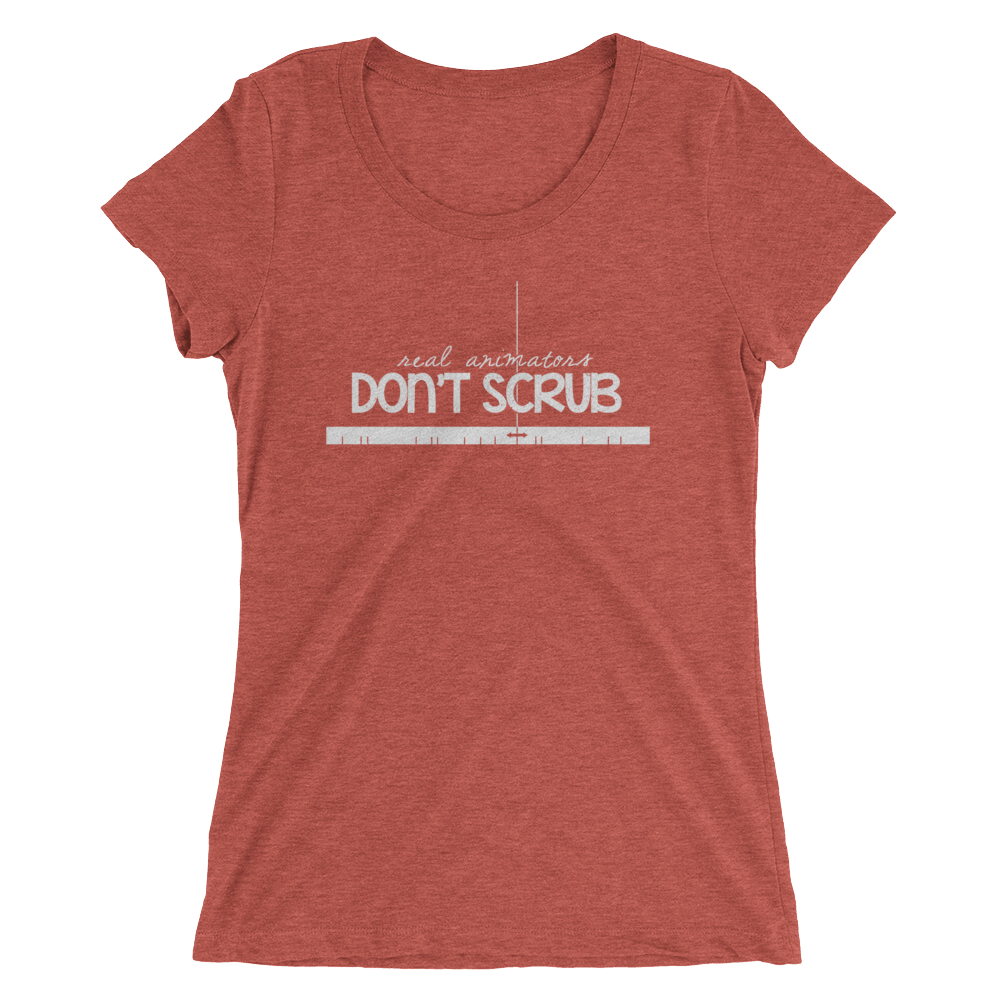 Image of Real Animators Don’t Scrub Women’s T-Shirt