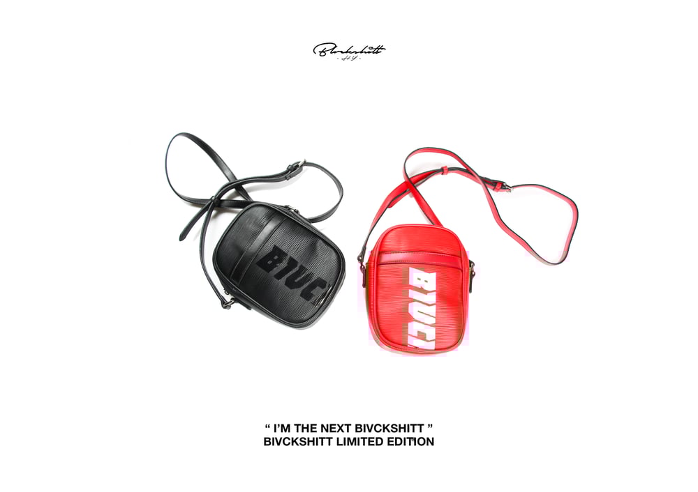 Image of B1VCKSHITT " SHOULDER BAG "