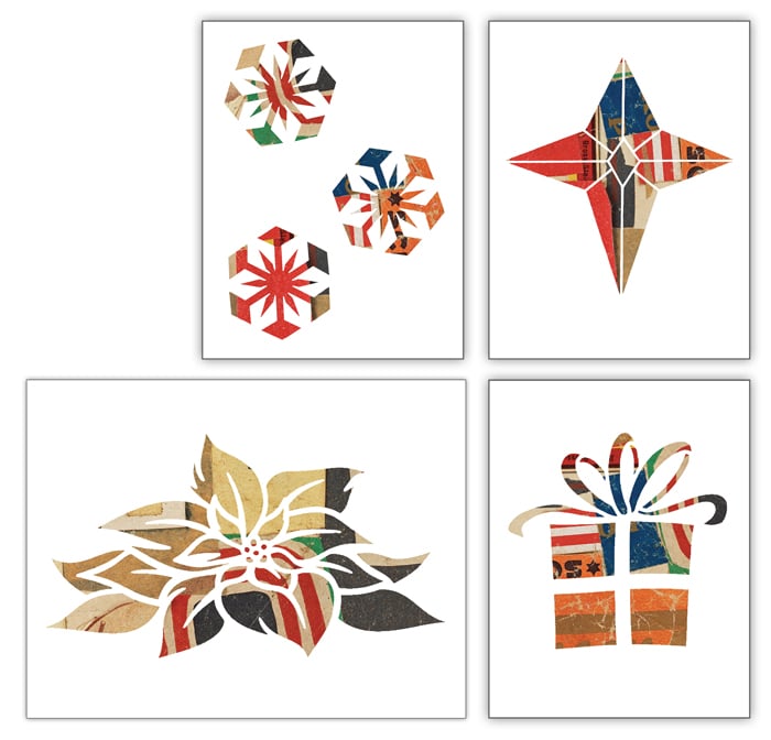 Image of Winter Collage Collection