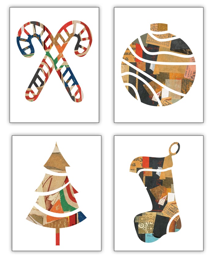 Image of Christmas Collage Collection