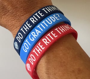 Image of RITE Gratitude Bands - Pack of (10)