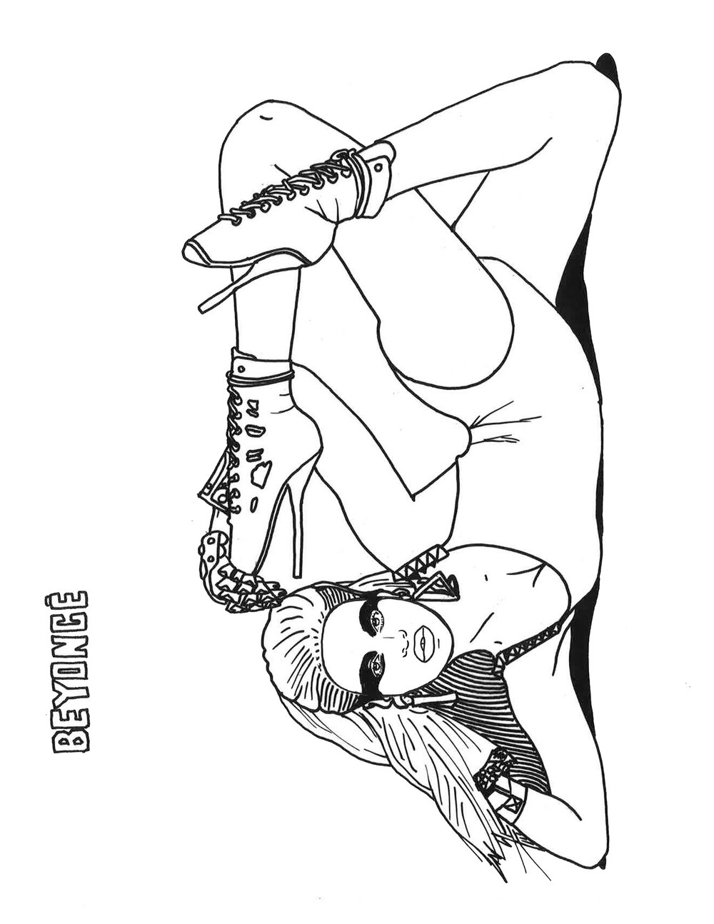 Image of Influential Women of Music Coloring Book Vol. 2