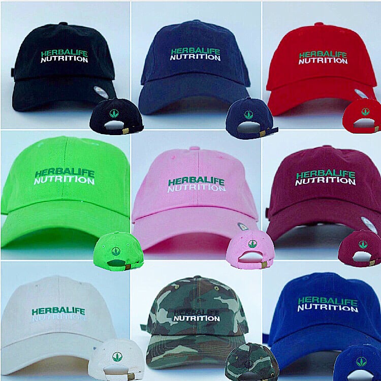 Image of HERBALIFE NUTRITION EMBROIDERED DAD CAP WITH ADJUSTABLE STRAP