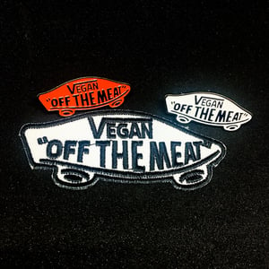 Image of Vegan Off the Meat Pin or Patch