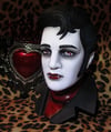 Vampire Ceramic Elvis Bust