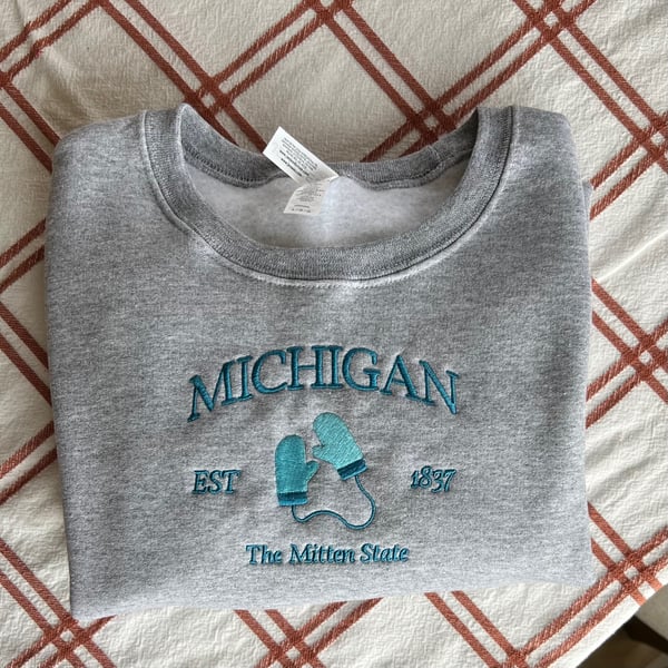 Image of Michigan crewneck