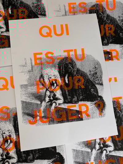 Image of Affiche « QUI ES-TU ? »
