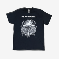 Image 1 of Flat Earth Space Horror T-Shirt