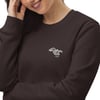 Flying Pyrimad Embroidery Unisex eco sweatshirt