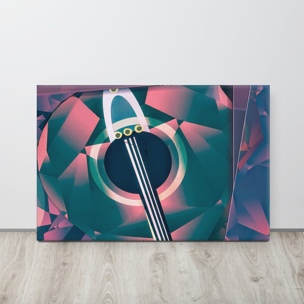 Guitar Shapes - Canvas
