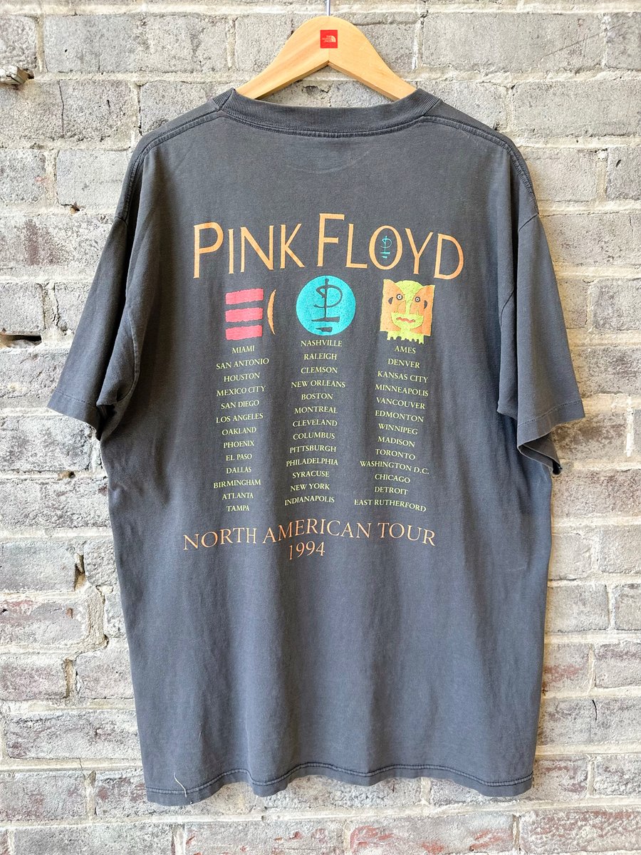 Image of 1994 Vintage “PINK FLOYD - NORTH AMERICAN TOUR 1994” Concert Tee, SIZE: XL