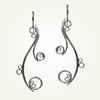 Greek Isle Earrings, Sterling Silver