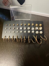 Image 2 of 20 pairs Earring Stud Set 