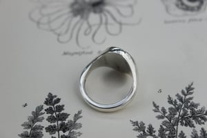 Image of 'Alps' Wilderness large signet ring