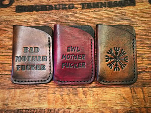 Image of Stamped Credit/Business Card Holder