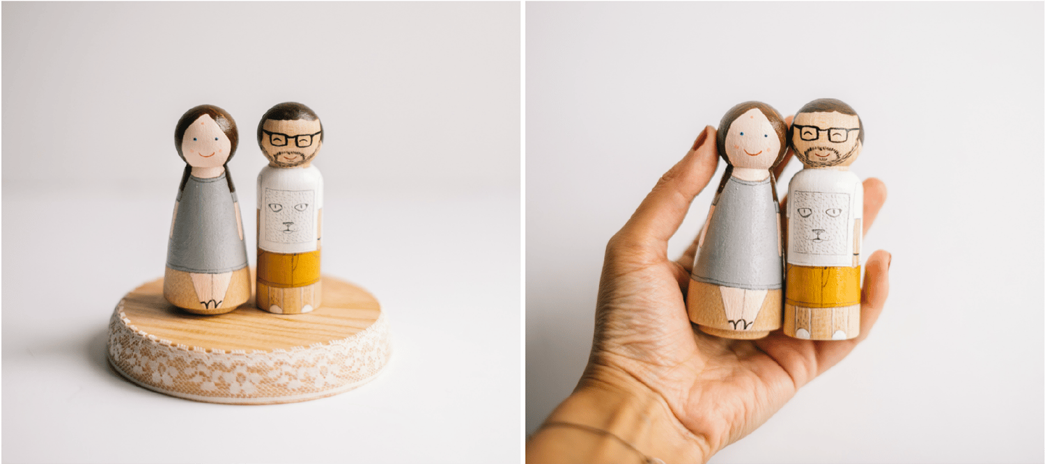 Image of Figuras de madera personalizadas: Tu Familia