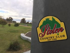 Image of 5 pack Stolen Country Club official stickers