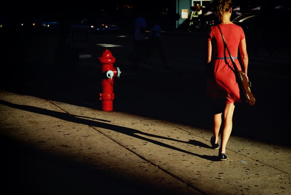 Image of "Lady in Red"