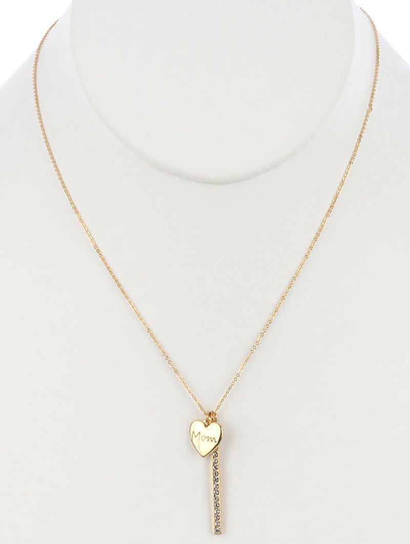 Image of Love You Mom Necklace