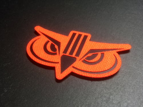 Image of SC[0]UT PATCH /// BLAZE ORANGE