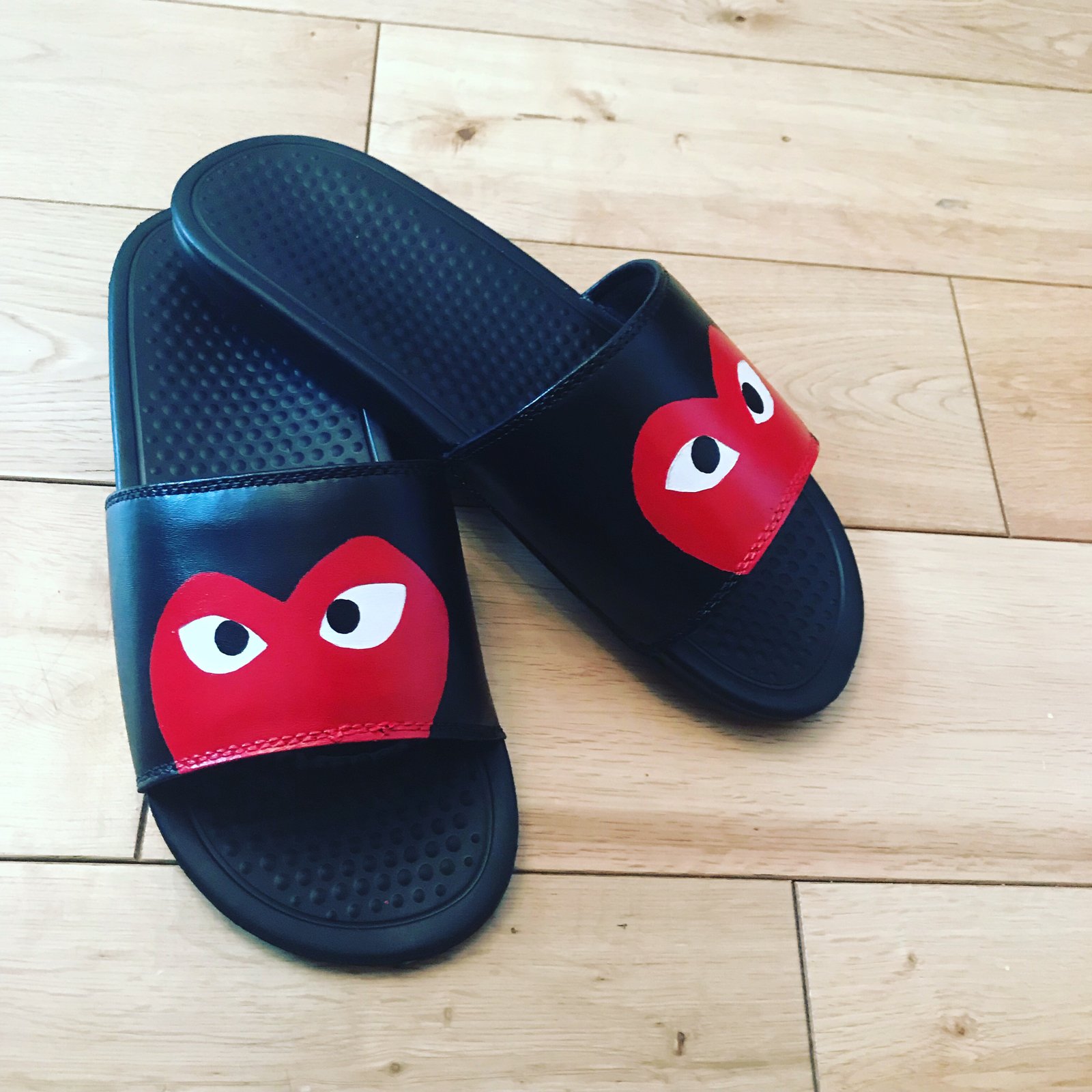 comme de garcon slides