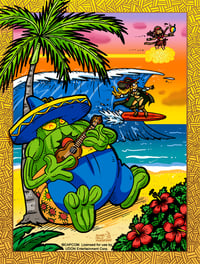 Capcom Fighting Tribute: Hawaii Vacation 2015 print