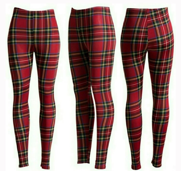 Plaid Pants