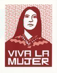 Image 4 of Viva La Mujer print (Small 2016, 2017)
