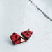 Image of Revival earrings - red