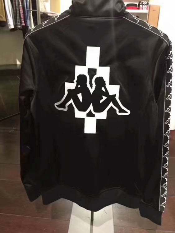 Marcelo burlon x kappa felpa on sale