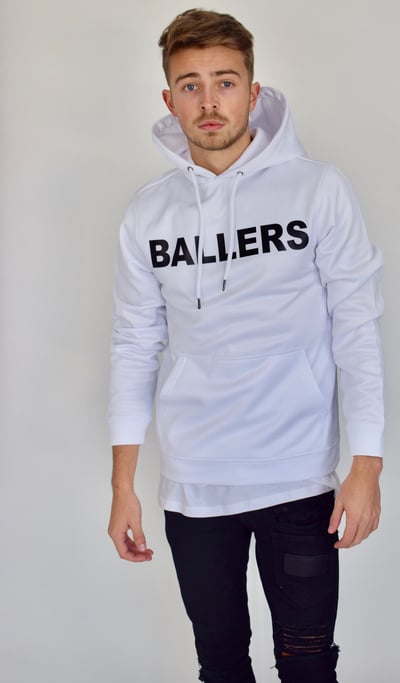 Image of Ballers Sports Artic White Pull Over