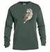 Image of Barred Owl Garment Dyed Long Sleeve t-shirt
