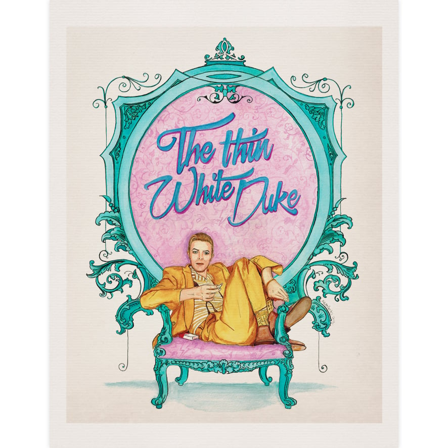 Image of The Thin White Duke - Print -