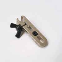 Image 4 of Jay Kelly Front Loader Swingate Bolt-On Replacement Vise (Electroless Nickel Plated Finish)
