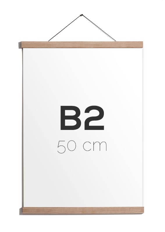 Image of Magnetic Oak Frame B2, 50 cm.