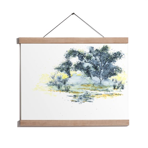 Image of Magnetic Oak Frame B2, 70 cm.