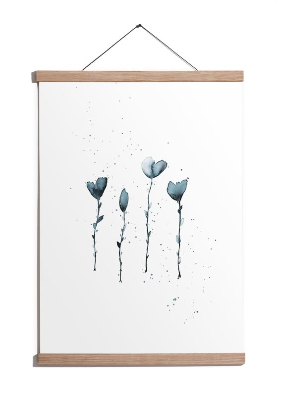Image of Four Little Flowers // SOLD OUT
