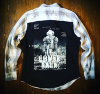 Upcycled “Stephen King’s: It 2” t-shirt flannel