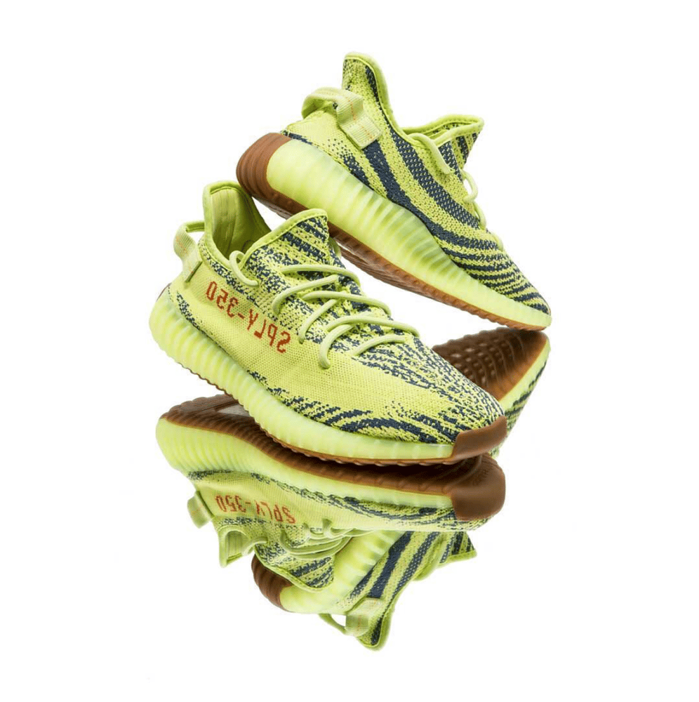 Image of Adidas Yeezy Boost 350 V2 Semi Frozen Yellow