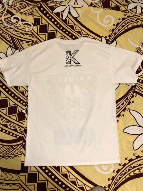 Image of White Skull Raiders Shirt