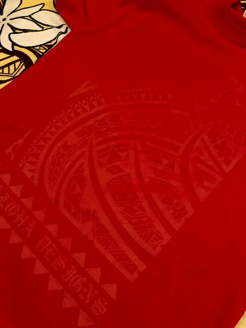 Image of 2.0 All Tribal Red Shirt (LIGHT)