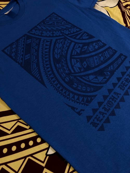 Image of 2.0 All Tribal Blue Shirt (LIGHT)