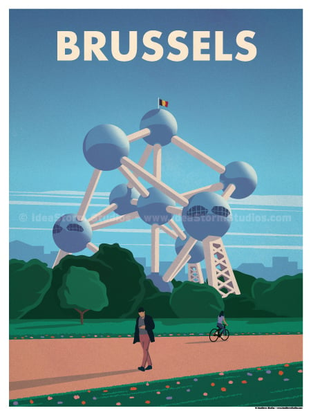 Image of Brussels Poster