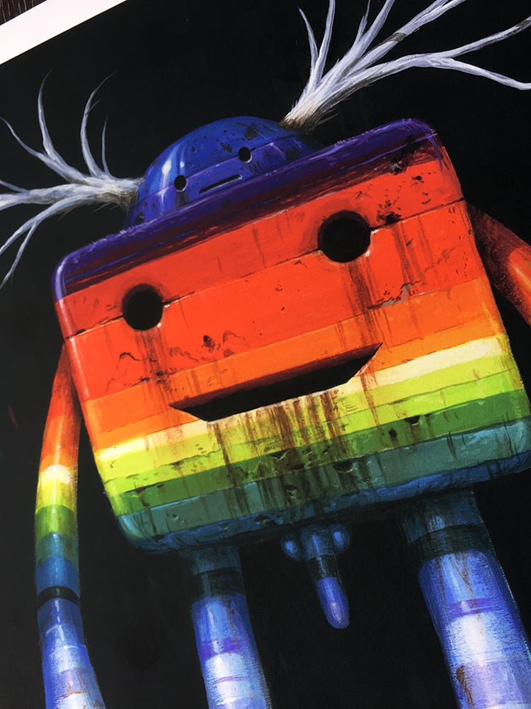 Happy And Sad Print Stormcloudz