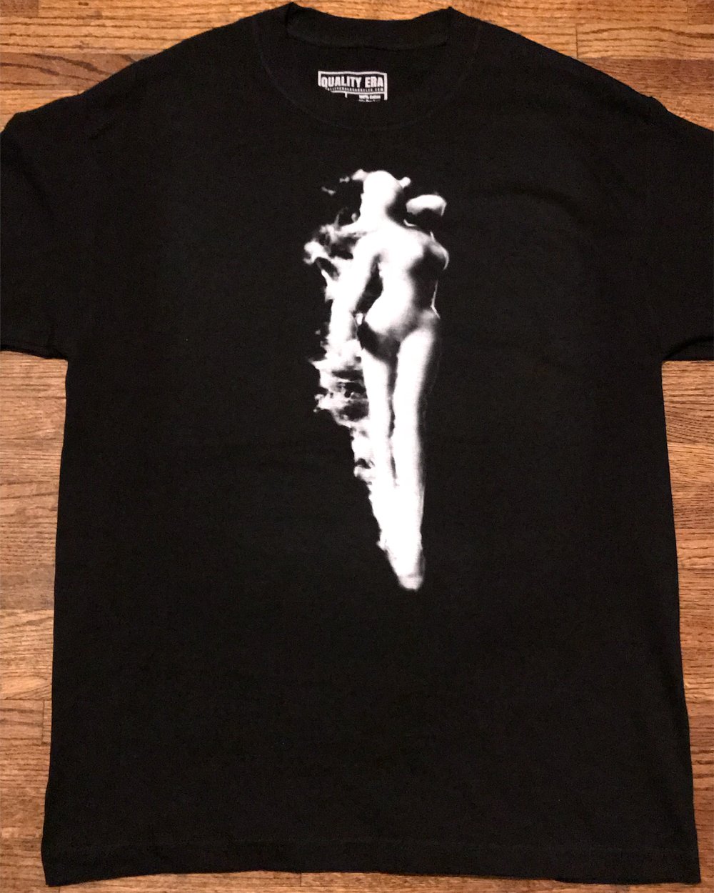 Image of Quality Era Smoke Babe Black T-Shirt