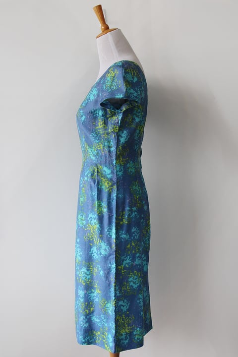 Image of SOLD Hawaiian Watercolour Wiggle Dress