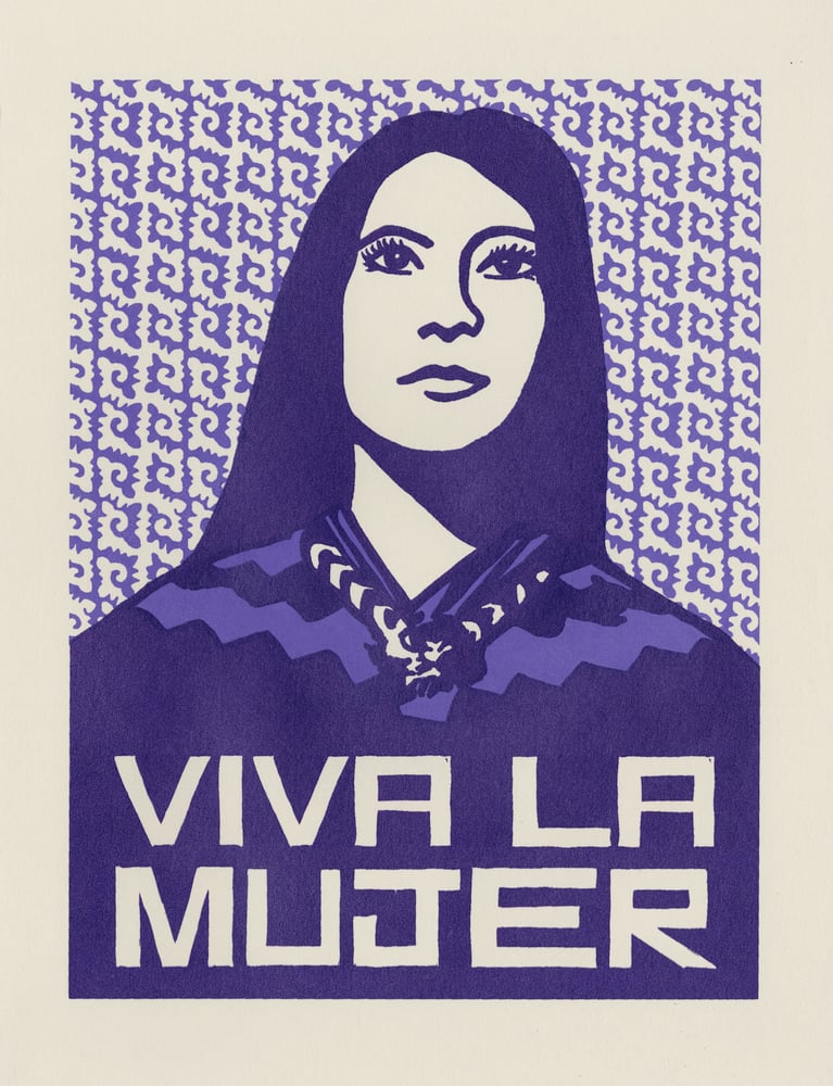 Image of Viva La Mujer print (Small 2016, 2017)