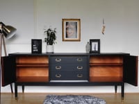 Image 5 of A stunning Teak G plan sideboard in black 