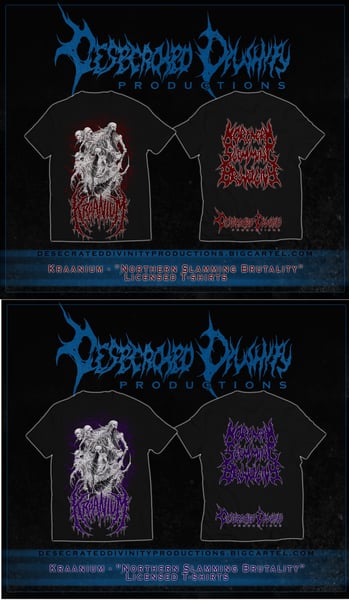 Image of Kraanium - "Northern Slamming Brutality" T-shirt